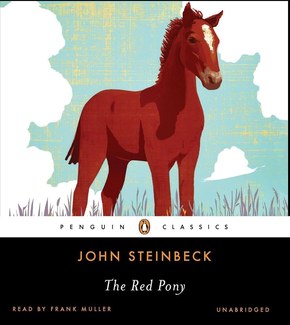 Book cover: The Red Pony, John Steinbeck