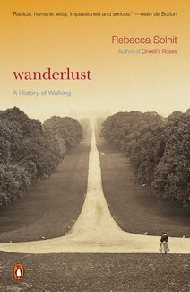 Book cover: Wanderlust: A History of Walking, Rebecca Solnit